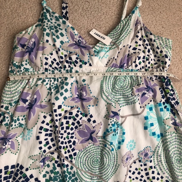 Old Navy White Floral Dress sz XXL - Picture 11 of 13